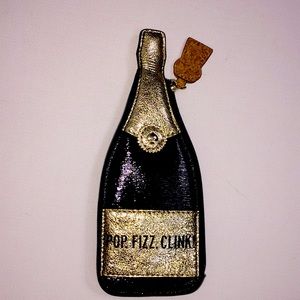 Kate Spade Pop! Fizz! Clink! Champagne coin purse